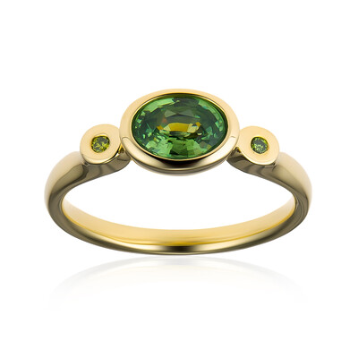 9K Demantoid Gold Ring (CUSTODANA)