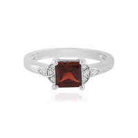 Indian Garnet Silver Ring