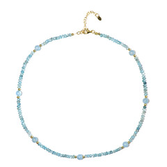 Brazilian Aquamarine Silver Necklace