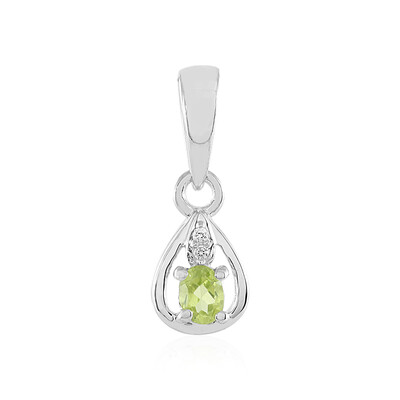 Peridot Silver Pendant