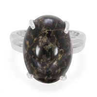 Leopard Opal Silver Ring