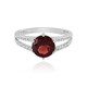 Mozambique Garnet Silver Ring