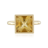 Citrine Silver Ring