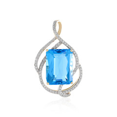 14K Marambaia Topaz Gold Pendant (SUHANA)