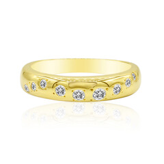 18K IF (D) Diamond Gold Ring