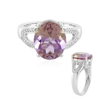 Ametrine Silver Ring