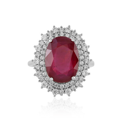 Madagascar Ruby Silver Ring