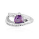 Uruguayan Amethyst Silver Ring