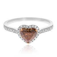 18K SI2 Brown Diamond Gold Ring (CIRARI)