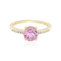 Kunzite Silver Ring