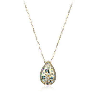 London Blue Topaz Silver Necklace