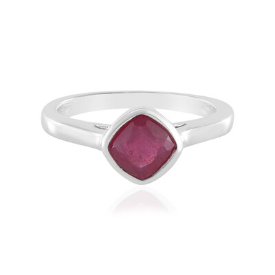 Madagascar Ruby Silver Ring