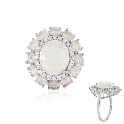 Welo Opal Silver Ring