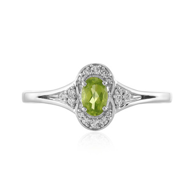 Peridot Silver Ring