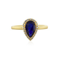 Madagascar Blue Sapphire Silver Ring