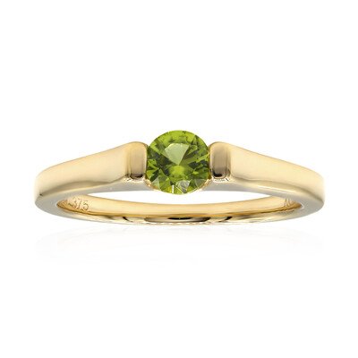 9K Arizona Peridot Gold Ring (Amanda Adkins)