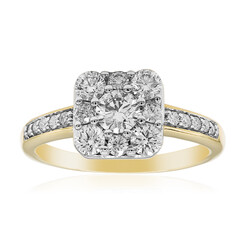 9K SI1 (G) Diamond Gold Ring