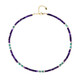 Amethyst Silver Necklace (Riya)