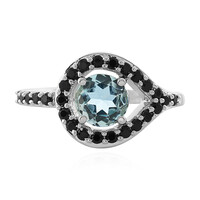 Sky Blue Topaz Silver Ring