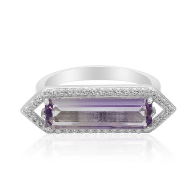 Amethyst Silver Ring