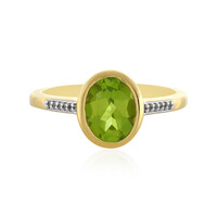 Peridot Silver Ring