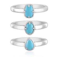 Sleeping Beauty Turquoise Silver Ring