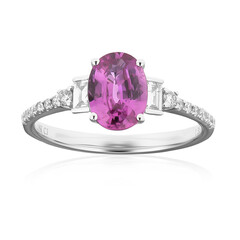 18K Pink Sapphire Gold Ring (CIRARI)