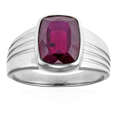 Madagascar Ruby Silver Ring