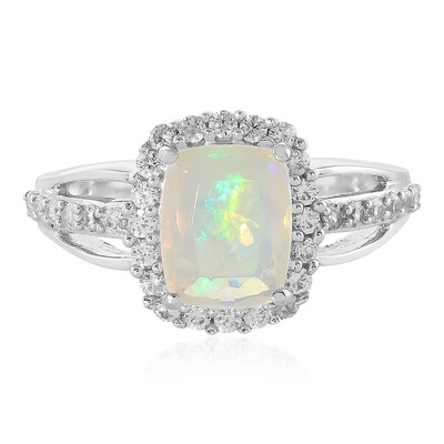 Welo Opal Silver Ring