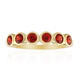 9K Tanzanian Ruby Gold Ring