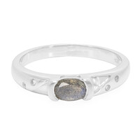 Labradorite Silver Ring