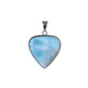 Larimar Silver Pendant