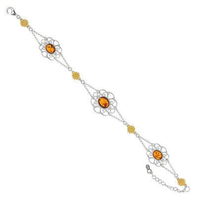 Baltic Amber Silver Bracelet (dagen)