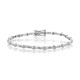 14K Flawless (F) Diamond Gold Bracelet (LUCENT DIAMONDS)