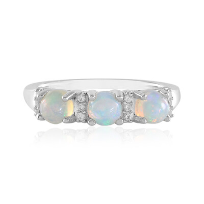 Welo Opal Silver Ring