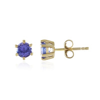 9K Tanzanite Gold Earrings