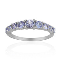 Tanzanite Silver Ring