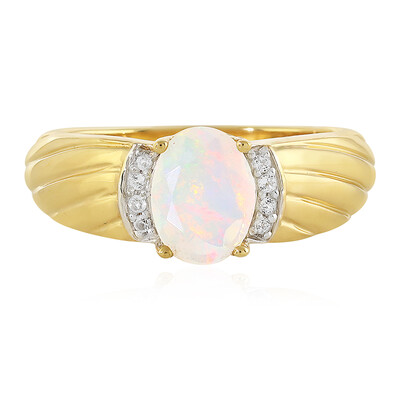 Welo Opal Silver Ring