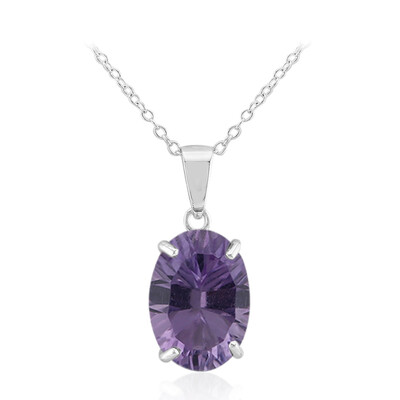 Amethyst Silver Necklace