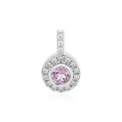 Kunzite Silver Pendant