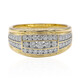 14K IF (D) Diamond Gold Ring (Annette)