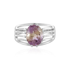 Ametrine Silver Ring