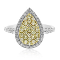 18K SI2 Yellow Diamond Gold Ring (CIRARI)