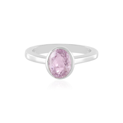 Kunzite Silver Ring