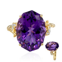 14K Amethyst Gold Ring (Smithsonian)