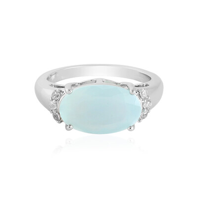 Paraiba Opal Silver Ring