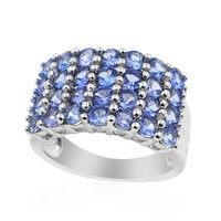 Tanzanite Silver Ring