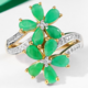 Socoto Emerald Silver Ring