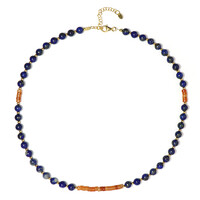 Lapis Lazuli Silver Necklace