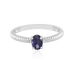 Iolite Silver Ring